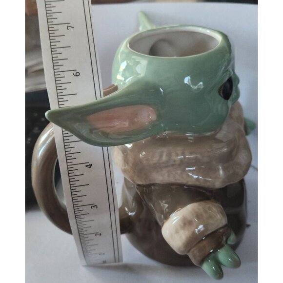 Mug Star Wars Baby Yoda Ceramic Coffee Mug 3D Design 10 Oz Cute & Collectible Gi - Picture 15 of 16